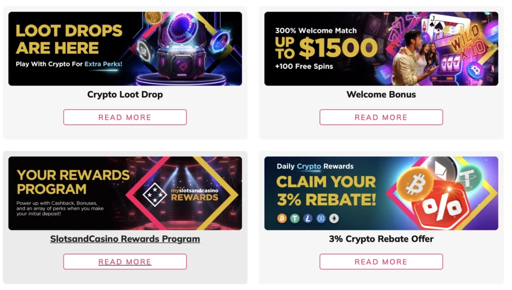 SlotsandCasino Bonus